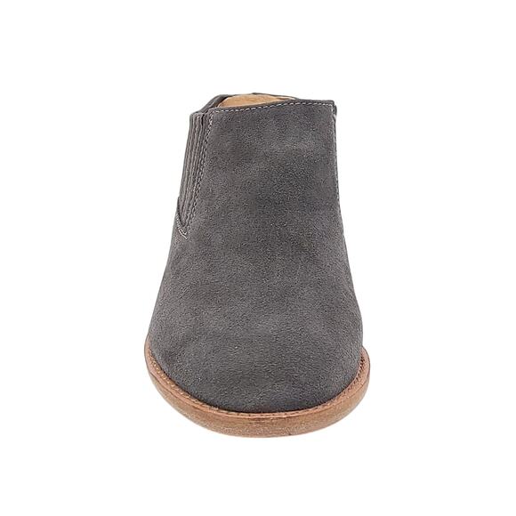 Aqua College Women Nan Waterproof Mule Heels Size US 8M Dark Grey Suede - Picture 4 of 5